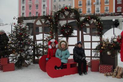 В Рождество рязанцы встретились на Лыбедском бульваре